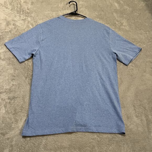 Polo Ralph Lauren Shirt Youth XL 18/20 Blue V-Neck Short Sleeve Embroidered - Picture 5 of 7